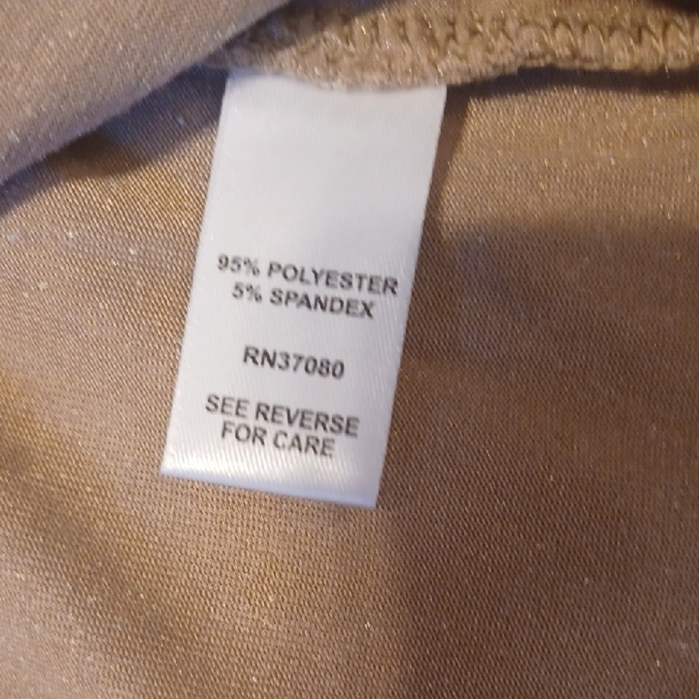 Cato Velvet Button Down Women's Shirt Size 18-20 3/4 Sleeves - Picture 4 of 4